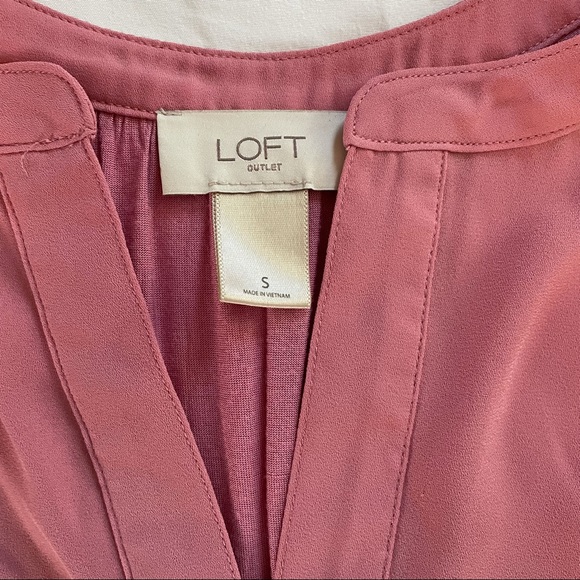 Loft Pink Sleeveless Top - Picture 2 of 3